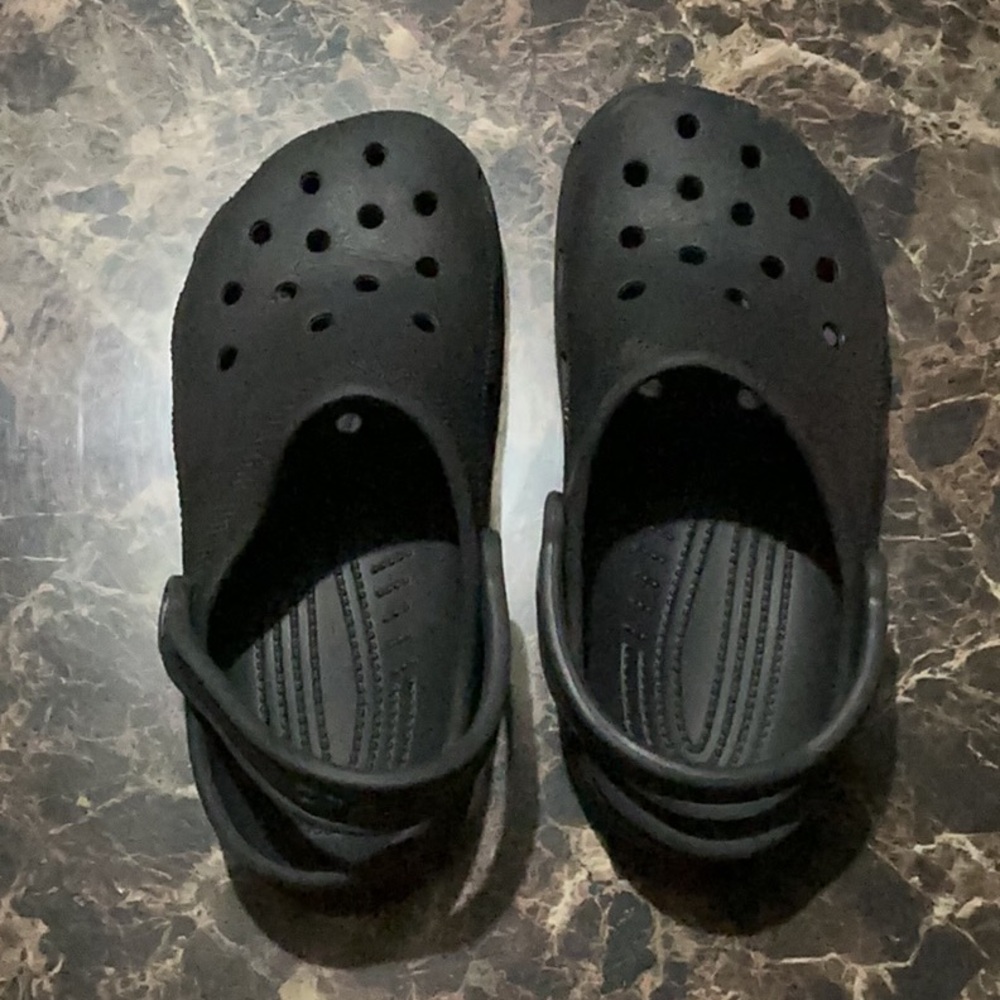 CROCS Black Athletic Shoes